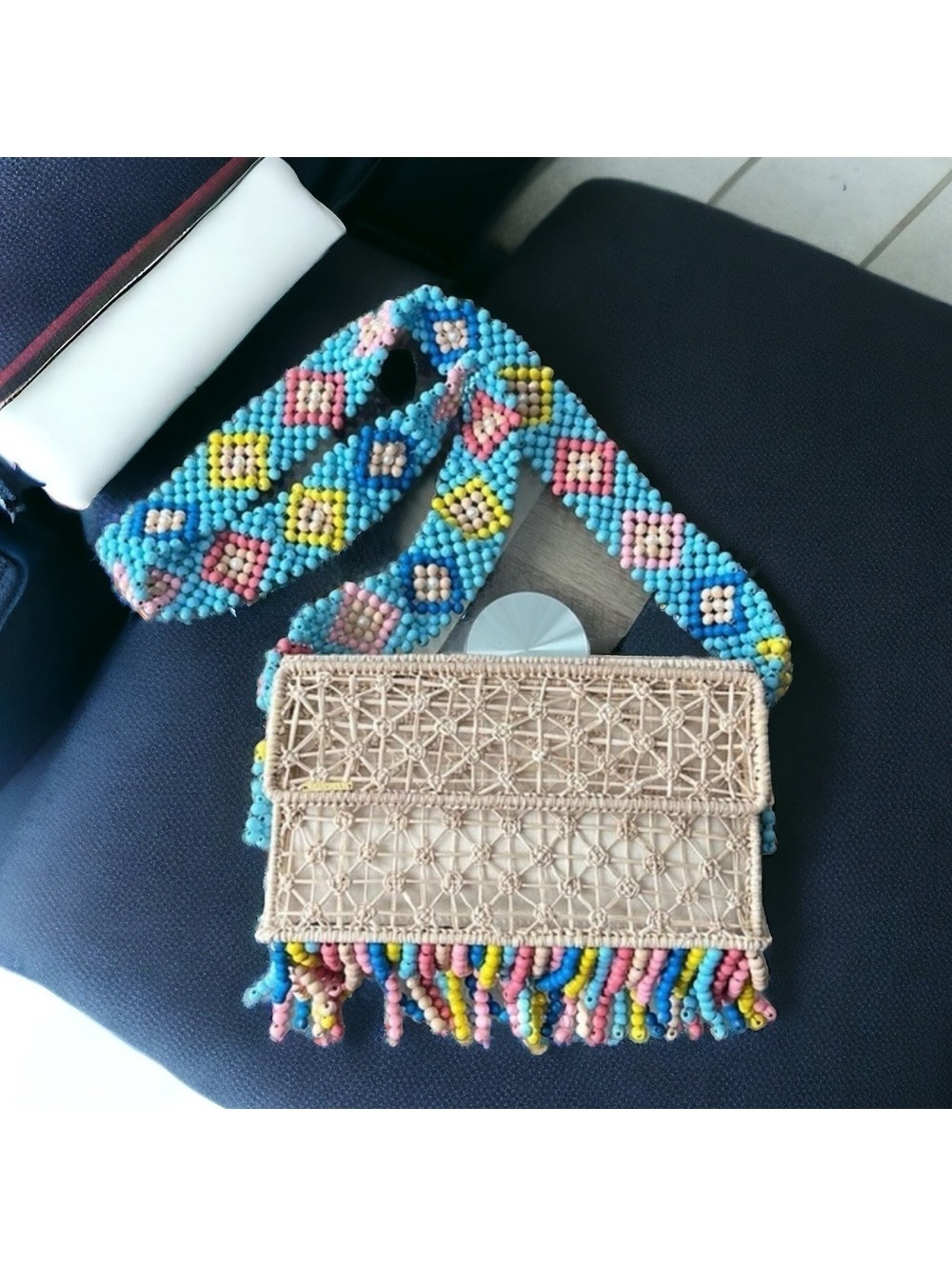 Mercedes Salazar Revolve* I Want To Hold Your Hand Crossbody Bag, New w/Tag